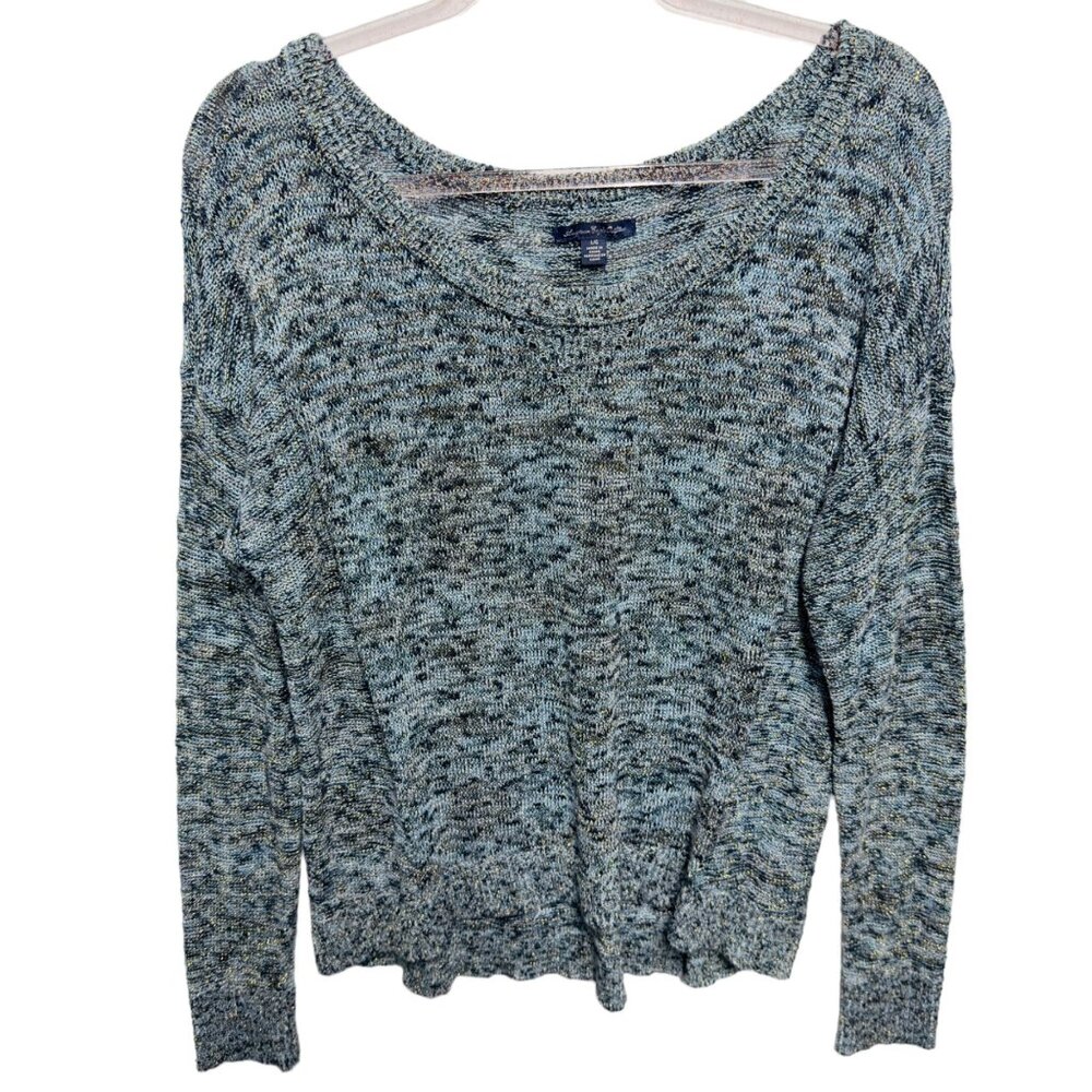 Cotton Y2K Knit Fit Sweater Jumper Popover